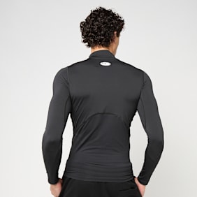 Under Armour HeatGear® Compression Mock Long Sleeve noir