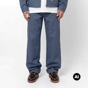 Dickies Wellsville Loose Tapered Twill Pant bleu