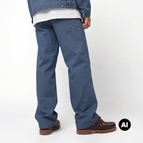 Dickies Wellsville Loose Tapered Twill Pant azul