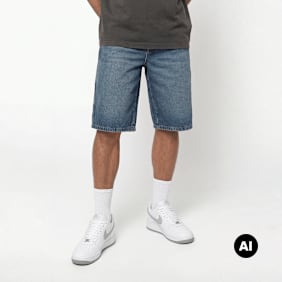 Dickies 957 13 Inch Denim Short blauw