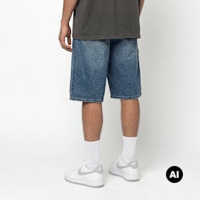 Dickies 957 13 Inch Denim Short blauw