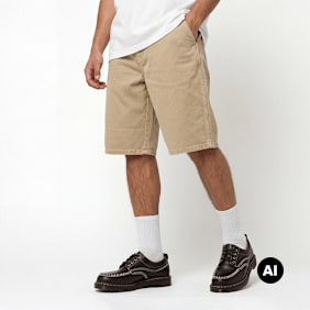 Dickies 958 13 Inch Loose Short Jeans bege
