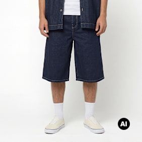 Dickies 958 13 Inch Loose Short Jeans blau