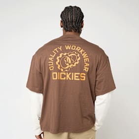 Dickies Payson 2fer Tee brązowy