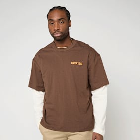 Dickies Payson 2fer Tee braun