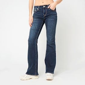 True Religion Becca Mid Rise Bootcut azul