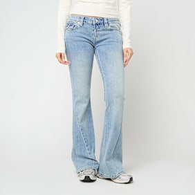 True Religion Joey Low Rise Flare Flap niebieski