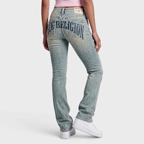 True Religion Arch TR Becca Mr Bootcut Blau