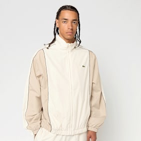Lacoste Wasserabweisende Sport-Track-Jacke beige