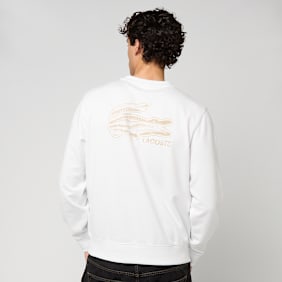 Lacoste Sweatshirt blanc