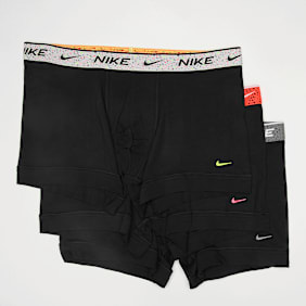 Nike   3 PACK - Essential Cotton Stretch Trunk schwarz