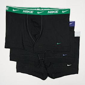 Nike   3 PACK - Essential Cotton Stretch Trunk preto