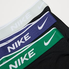 Nike   3 PACK - Essential Cotton Stretch Trunk preto