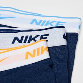 Nike 3 PACK - Essential Cotton Stretch Boxer Brief blau