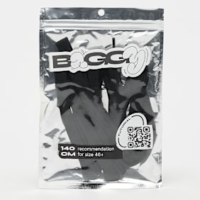 BAGGY Fat Laces 2 Layer 140cm negro