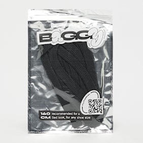 BAGGY Fat Laces 2 Layer 160cm zwart