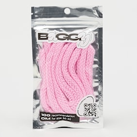 BAGGY Cord Laces 100cm roza