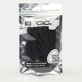 BAGGY Cord Laces 100cm zwart