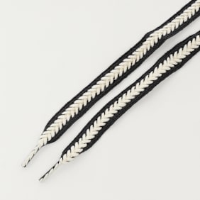 BAGGY Braid Cord Laces 100cm crna