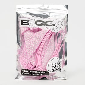 BAGGY Tape Laces 120cm rosa
