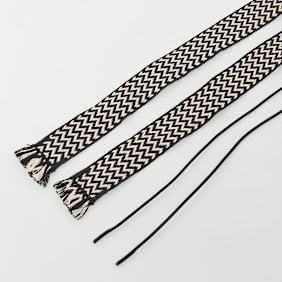 BAGGY Tape Laces 100cm schwarz
