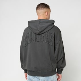New Era MLB Washed Fullzip Hoodie Los Angeles Dodgers grau