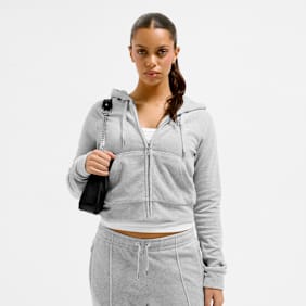 Juicy Couture Madison Hoodie szary