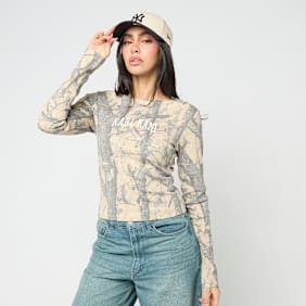 Karl Kani Heritage Wood Camo Longsleeve multicolore