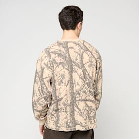 Karl Kani Signature Wood Camo Waffle Longsleeve multicolor