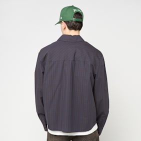Karl Kani Signature Check Boxy Shirt azul