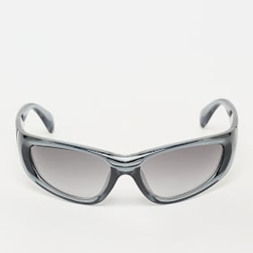 SNIPES Retro Oval Shaped Sunglasses grijs