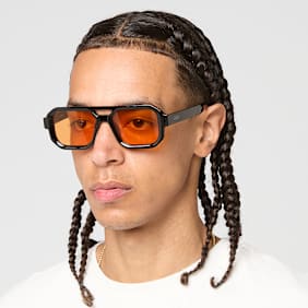 SNIPES Aviator Sunglasses zwart