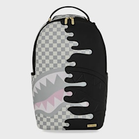 SPRAYGROUND Cream Check Side Drip Backpack grijs