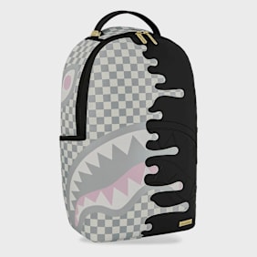 SPRAYGROUND Cream Check Side Drip Backpack grijs