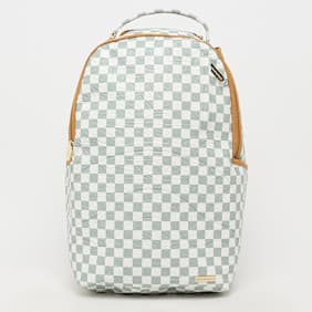 SPRAYGROUND Graff Embossed Cream Check Backpack blanco