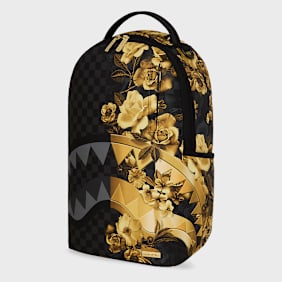 SPRAYGROUND Gold Floral Remix Backpack schwarz