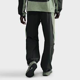 Nike   Tech Dri-FIT Woven Color-Block Oversized Pants zwart