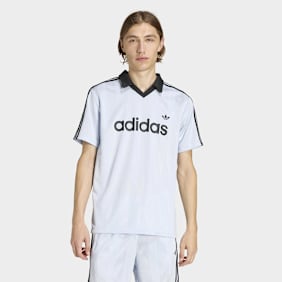 adidas Originals Archive Collar Engineered Jersey blau