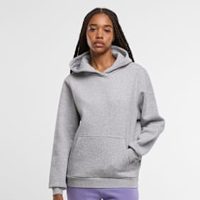 Urban Classics Ladies Fluffy Hoody grigio
