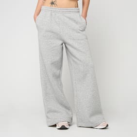 Urban Classics Ladies Fluffy Wideleg Trackpants grau