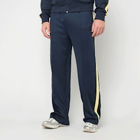 Another Cotton Lab Everyday Wide Fit Track Pant blu