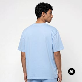 Urban Classics Heavy Oversized Tee blau