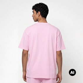 Urban Classics Heavy Oversized Tee rosa