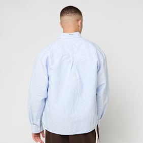 Another Cotton Lab Wrapped in Luxury Shirt blau