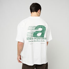Another Cotton Lab Athletic Department T-Shirt weiß