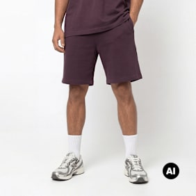 Urban Classics New Shorts pourpre