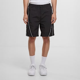 Urban Classics Piping Track Shorts schwarz