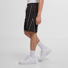 Urban Classics Piping Track Shorts negro