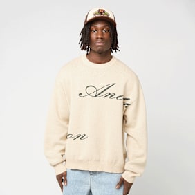 Another Cotton Lab SIGNATURE KNIT SWEATER black beige
