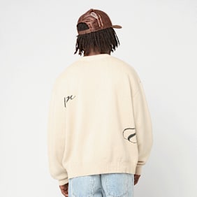 Another Cotton Lab SIGNATURE KNIT SWEATER black beige